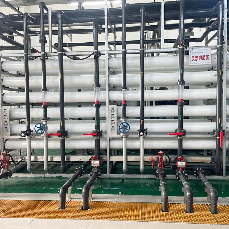 Oprema za reverzno osmozo čiste vode v kemični industriji