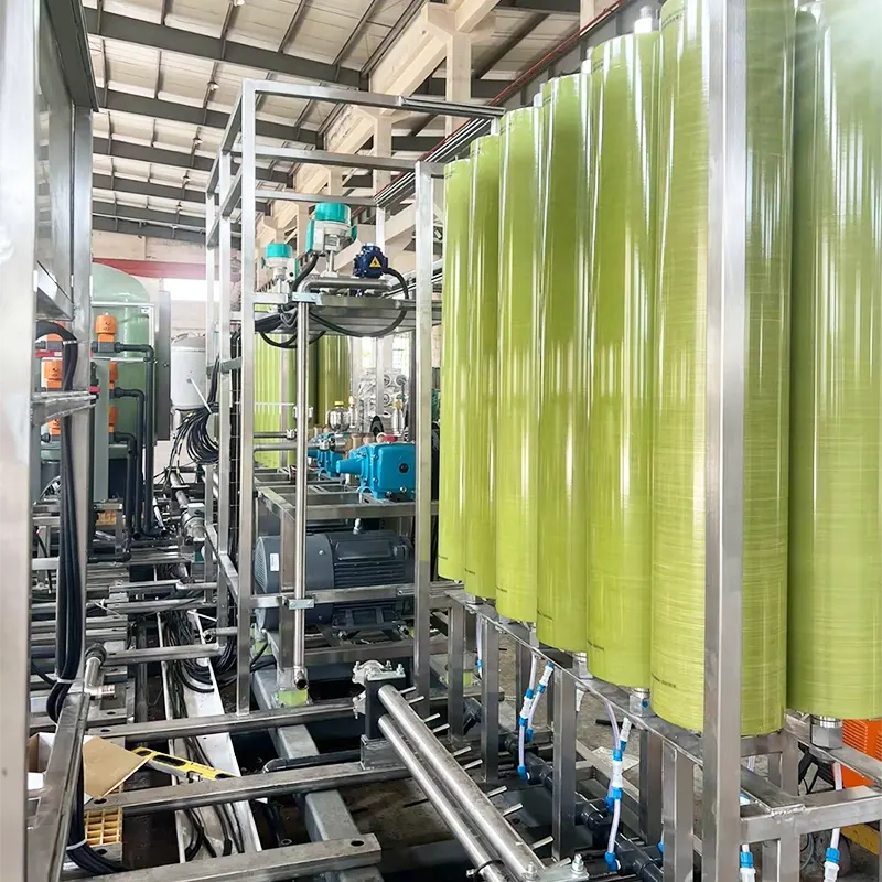 Oprema za industrijsko razsoljevanje vode