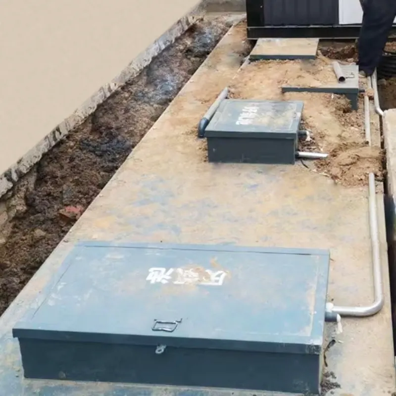 Oprema za ponovno uporabo odpadne vode v skupnostih